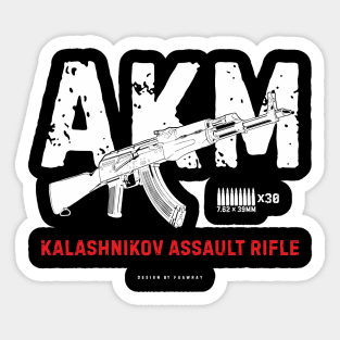 AKM 7.62 X 39mm Sticker